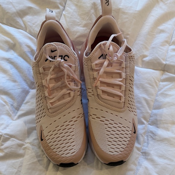 Nike Women's Air Max 270 Blush Pink Size 8 - like new - Picture 2 of 5